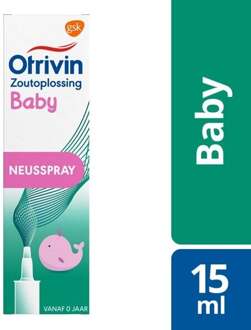 Otrivin zoutoplossing baby - 15 ml - 000