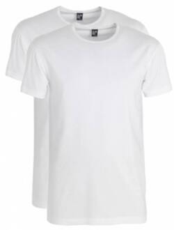 Ottawa Wit Ronde Hals Heren T-shirt 2-Pack - XXL