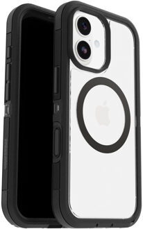 Otterbox Defender Pro XT Magnets Backcover voor de Apple iPhone 17 - Clear / Black Zwart