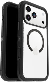 Otterbox Defender Pro XT Magnets Backcover voor de Apple iPhone 17 Pro Max - Clear / Black Zwart