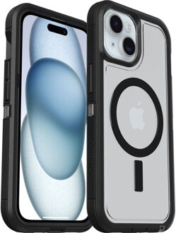 Otterbox Defender XT Backcover voor de Apple iPhone 17e / 16e / 15 / 14 / 13 - Clear / Black Transparant