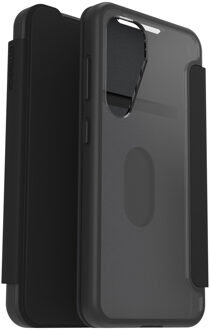 Otterbox React Folio Backcover voor de Samsung Galaxy S25 - Zwart Transparant