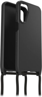 Otterbox React Necklace Backcover voor de Samsung Galaxy A15 (5G) - Black Zwart