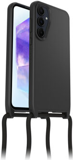 Otterbox React Necklace Backcover voor de Samsung Galaxy A55 - Black Zwart