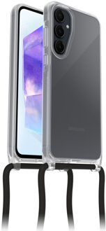 Otterbox React Necklace Backcover voor de Samsung Galaxy A55 - Transparant