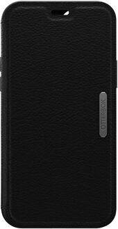 Otterbox Strada Apple iPhone 12 / 12 Pro Book Case Leer Zwart