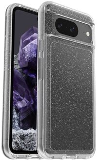 Otterbox Symmetry Backcover voor de Google Pixel 8 - Clear Glitter Transparant