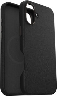 Otterbox Symmetry Cactus leren Backcover met MagSafe voor de Apple iPhone 16 Plus - Noir Ash Zwart