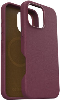 Otterbox Symmetry Cactus leren Backcover met MagSafe voor de Apple iPhone 16 Pro Max - Maroon Bells Rood