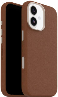 Otterbox Symmetry Cactus leren Backcover met MagSafe voor de Apple iPhone 17 - Desert Sadle Bruin