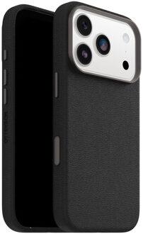 Otterbox Symmetry Cactus leren Backcover met MagSafe voor de Apple iPhone 17 Pro - Noir Ash Zwart