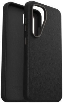 Otterbox Symmetry Cactus leren Backcover voor de Samsung Galaxy S25 - Noir Ash Zwart