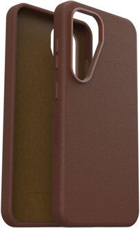 Otterbox Symmetry Cactus leren Backcover voor de Samsung Galaxy S25 - Rich Adove Bruin