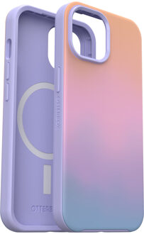 Otterbox Symmetry Clear Backcover MagSafe voor de Apple iPhone 13/14/15/16e - Paars