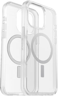 Otterbox Symmetry Clear Backcover MagSafe voor de Apple iPhone 15 Pro Max - Transparant