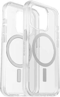 Otterbox Symmetry Clear Backcover MagSafe voor de Apple iPhone 15 Pro - Transparant