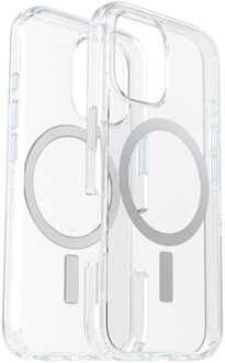 Otterbox Symmetry Clear Backcover MagSafe voor de Apple iPhone 16 - Clear Transparant