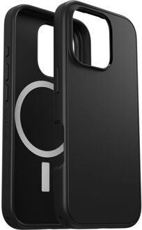 Otterbox Symmetry Clear Backcover MagSafe voor de Apple iPhone 16 - Zwart