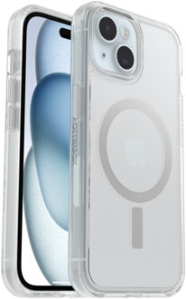 Otterbox Symmetry Clear Backcover MagSafe voor de Apple iPhone 17e / 16e / 15 / 14 / 13 - Clear Transparant