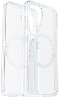 Otterbox Symmetry Clear Backcover MagSafe voor de Samsung Galaxy S25 - Transparant
