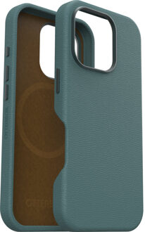 Otterbox Symmetry iPhone 16 Pro Cactus leren hoesje - Magsafe Backcover - Juniper Sprig Groen