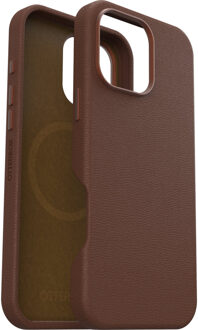 Otterbox Symmetry iPhone 16 Pro Max Cactus leren hoesje - Magsafe Backcover - Rich Adobe Bruin