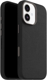 Otterbox Symmetry iPhone 17 Cactus leren backcover Magsafe hoesje - Zwart