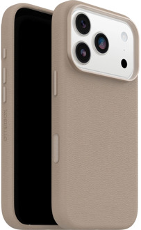 Otterbox Symmetry iPhone 17 Pro Cactus leren backcover Magsafe hoesje - Grijs