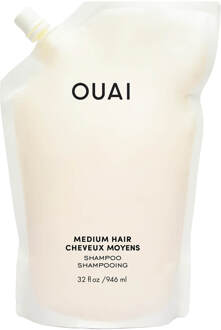OUAI Medium Hair Shampoo navulling - 946 ml