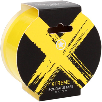 Ouch! Xtreme Bondage Tape - 57ft / 17,5 m - Geel