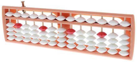 Oude 13 Rijen Witte Kralen Chinese Abacus Rekenen Nummer Tellen Tool Aid Educatief Wiskunde Speelgoed Wiskunde Berekenen
