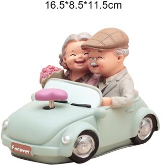 Oude Man Thuis Kleine Ornamenten Grootouders Oude Dame Oude Tekens Ambachten Verjaardag Cadeaus Voor Ouders Decorations00