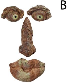 Oude Man Tree Hugger Tuin Art Outdoor Boom Grappige Oude Man Gezicht Sculptuur Grillige Boom Gezicht Tuin Decoratie Funning