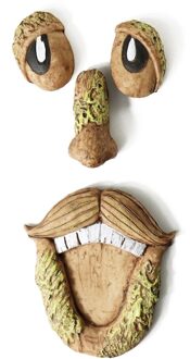 Oude Man Tree Hugger Yard Art Outdoor Funny Boom Sculptuur Schors Gezicht Decor Creatieve Hars Gezicht Pasen Props Voor Thuis tuin Decor