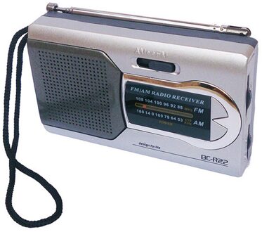 Ouderen BC-R22 Mini Pocket Draagbare Radio Am Fm Radio Ontvanger Muziekspeler Wallking Outdoor Activiteiten