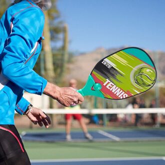 Ouders Pickleball Set Familie Games Indoor Games Kinderen Sport Lichtgewicht Materiaal Indoor Activiteiten Multicolor Pickleball