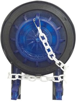 Ouderwetse Lederen Stekkers Accessoires Onderdelen Bal Water Tank Badkamer Rubberen Flap Met Chian Seal Cover Wc Afvoer