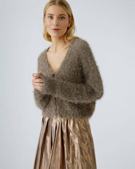 Oui Vest 0094601 Taupe - 40