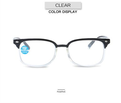 Oulylan Anti-Blauw Licht Leesbril Vrouwen Mannen Progressieve Multifocale Verziendheid Bril Presbyopie Brillen Dioptrie 2.5 SPH 0 add 1.00 / doorzichtig
