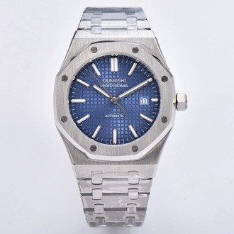 OUMASHI 41mm Mens Watch Luxury Top Brand Royal Oak Miyota 8215 Automatic Mechanical Watches Men Clock