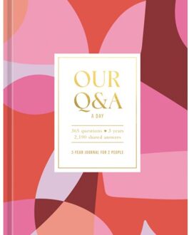 Our Q&A A Day (Hearts): 3-Year Journal For 2 People - Q&A A Day - Potter Gift