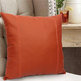 Ourwarm Boho Kussenhoes Strepen Sierkussen 45Cm X 45Cm Vierkante Bank En Stoel Decoratieve Kussen Lederen Cover kussen stijl 4