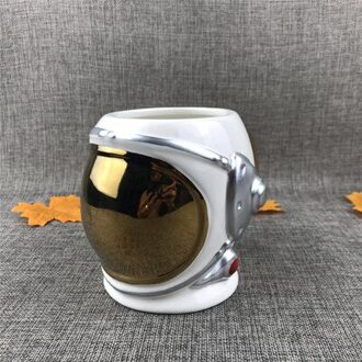 Oussirro Astronaut Space Helm Keramiek Handel Koffie Grote Volume Mok Kantoor Mokken Cup Kleur Box Voor