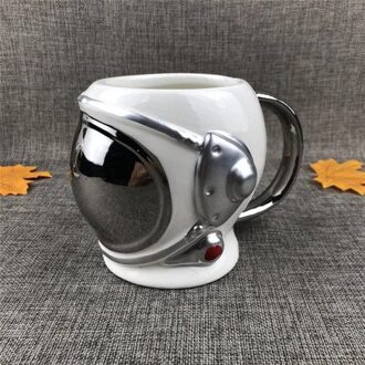 Oussirro Astronaut Space Helm Keramiek Handel Koffie Grote Volume Mok Kantoor Mokken Cup Kleur Box Voor