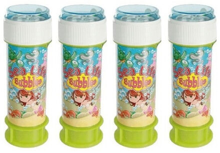 Out of the Blue 12x stuks bellenblaas zeeleven met spelletje 60 ml - Action products