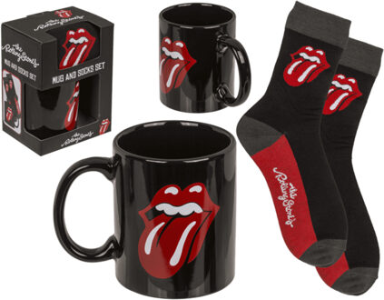 Out of the Blue Cadeauset The Rolling Stones- mok en sokken - cadeauset - muziekband