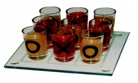 Out of the Blue Drankspel/drinkspel boter kaas en eieren bordspel - Action products