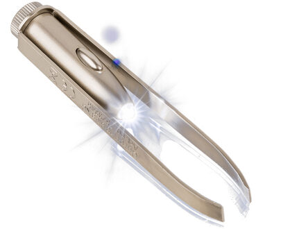 Out of the Blue EHBO doos Pincet - voorzien van LED lampje - Persoonlijke verzorging - incl batterijen