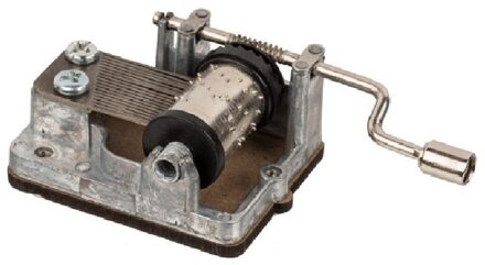 Out of the Blue Muziekdoosje - Happy Birthday - 4,5 cm - muziek draaidoosje