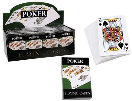 Out of the Blue Poker speelkaarten 54 stuks Multi
